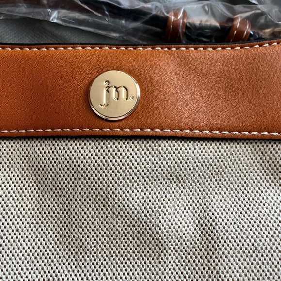 Jessica Moore Canvas Bucket Bag NWT - Picture 4 of 5